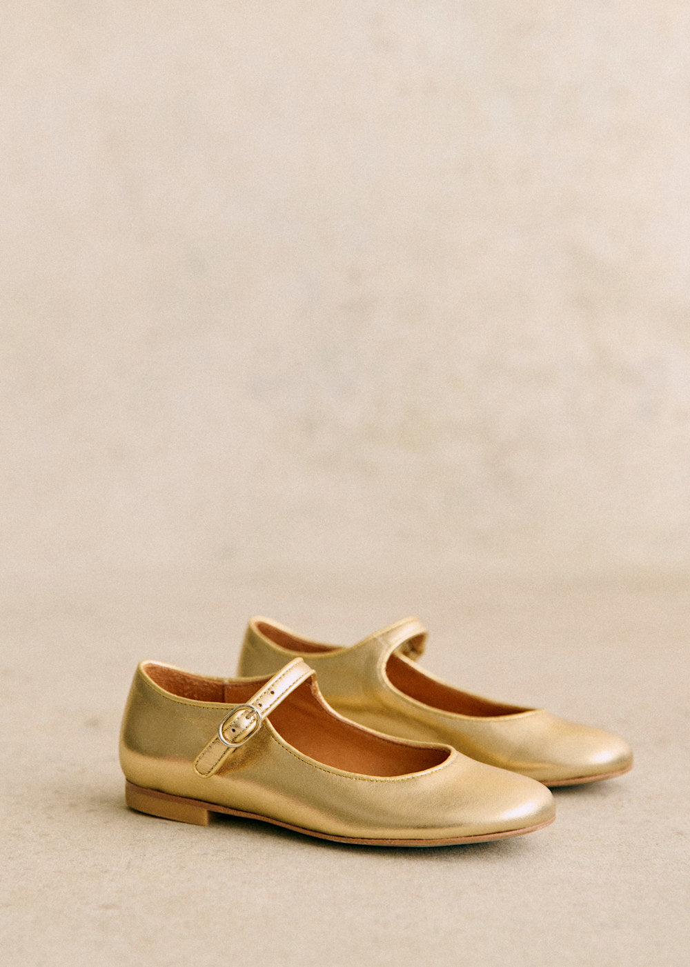 Paula Ballerinas - Smooth Gold