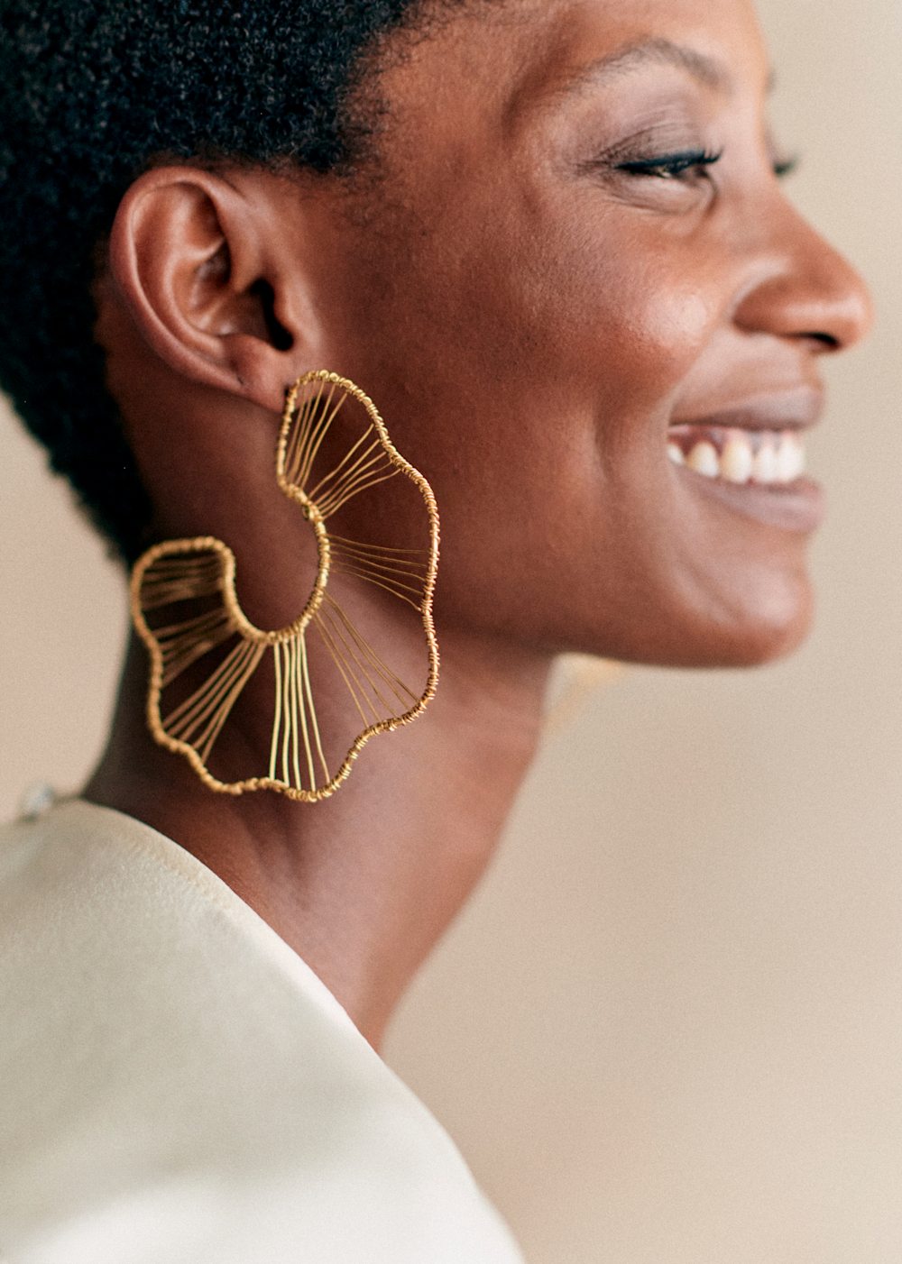 Lydia Hoops - Gold