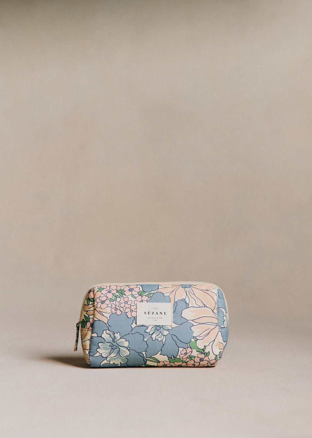Make-up Bag - Meadow Blue Print