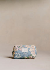 Make-up Bag - Meadow Blue Print