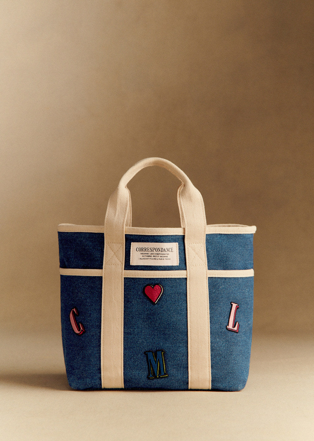 Mini Tote Bag - Denim