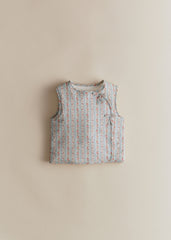 Fanou Sleeveless jacket - Camay Print