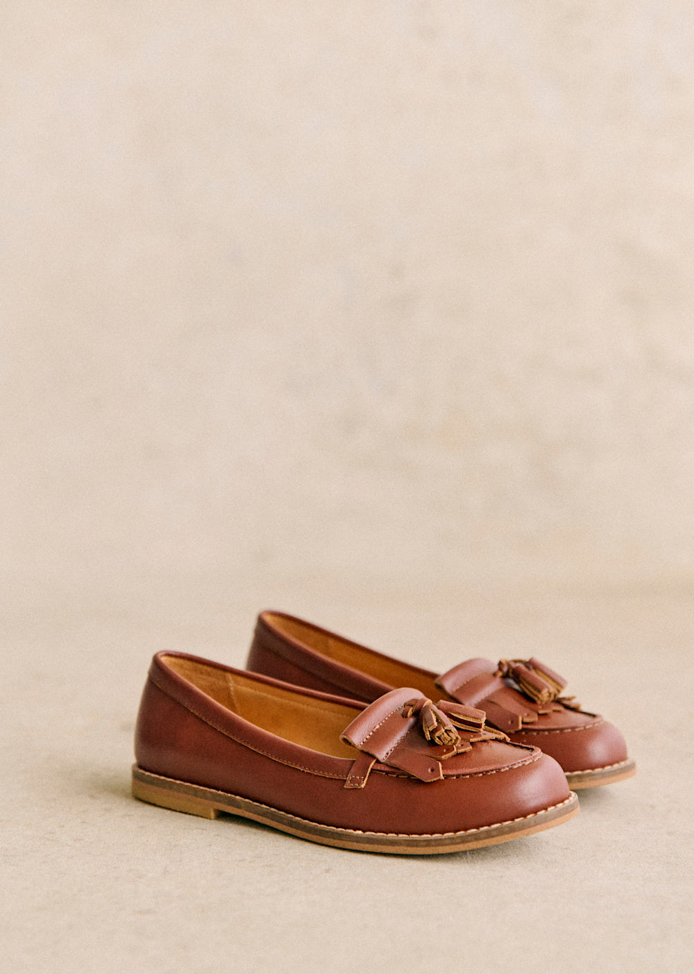 Lisa Loafers - Natural Heritage Leather