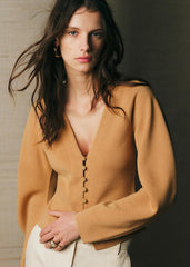 Anouck Cardigan - Biscuit