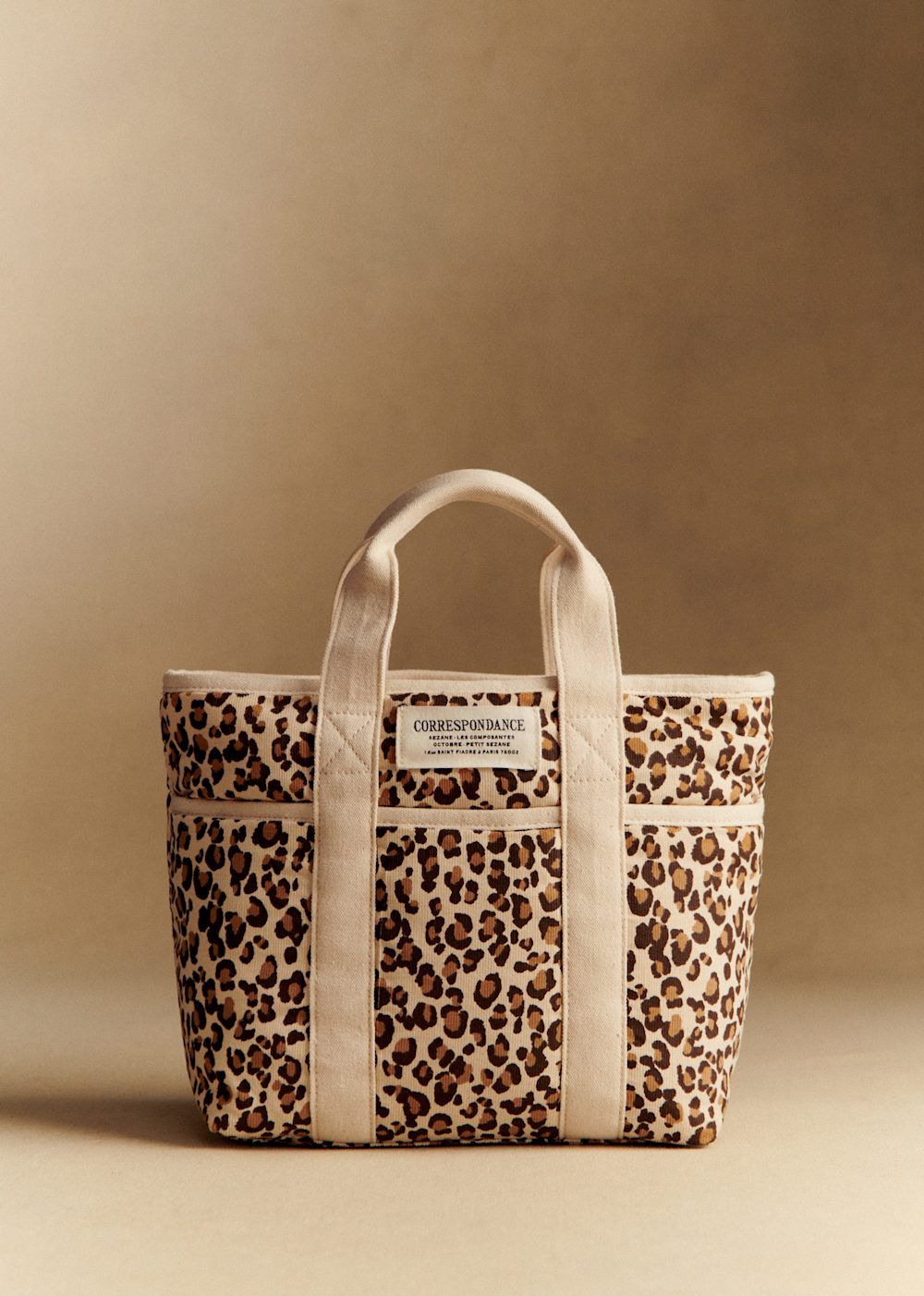 Mini Tote Bag - Leopard