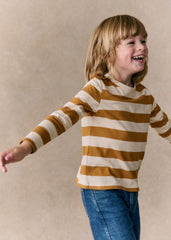 Léon T-Shirt - Ecru Caramel