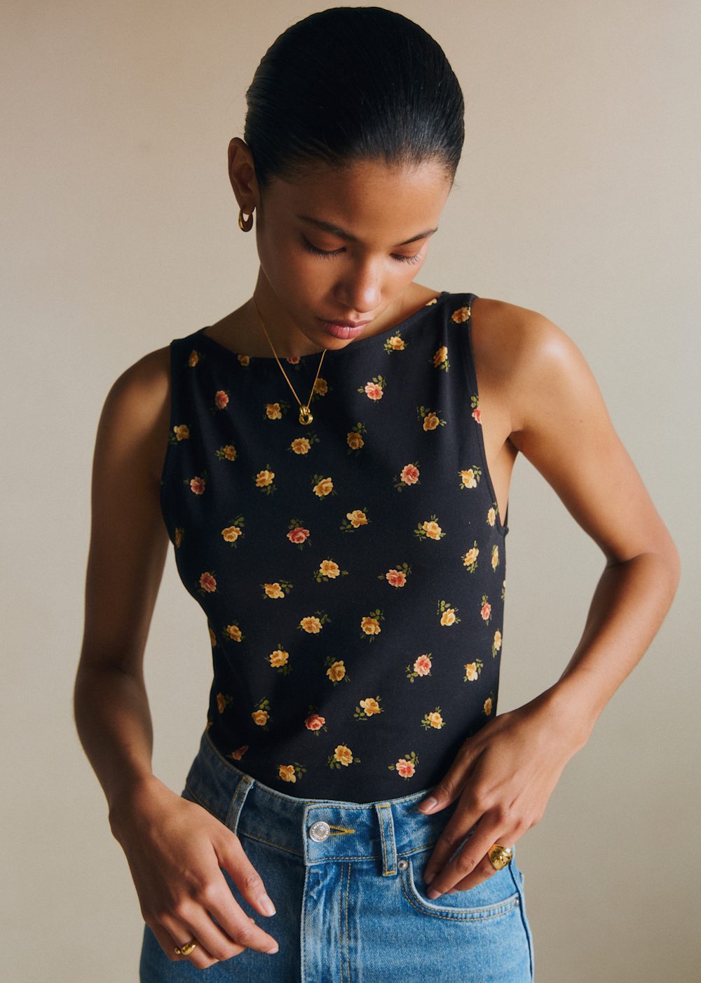 Fanny Top - Camila Print
