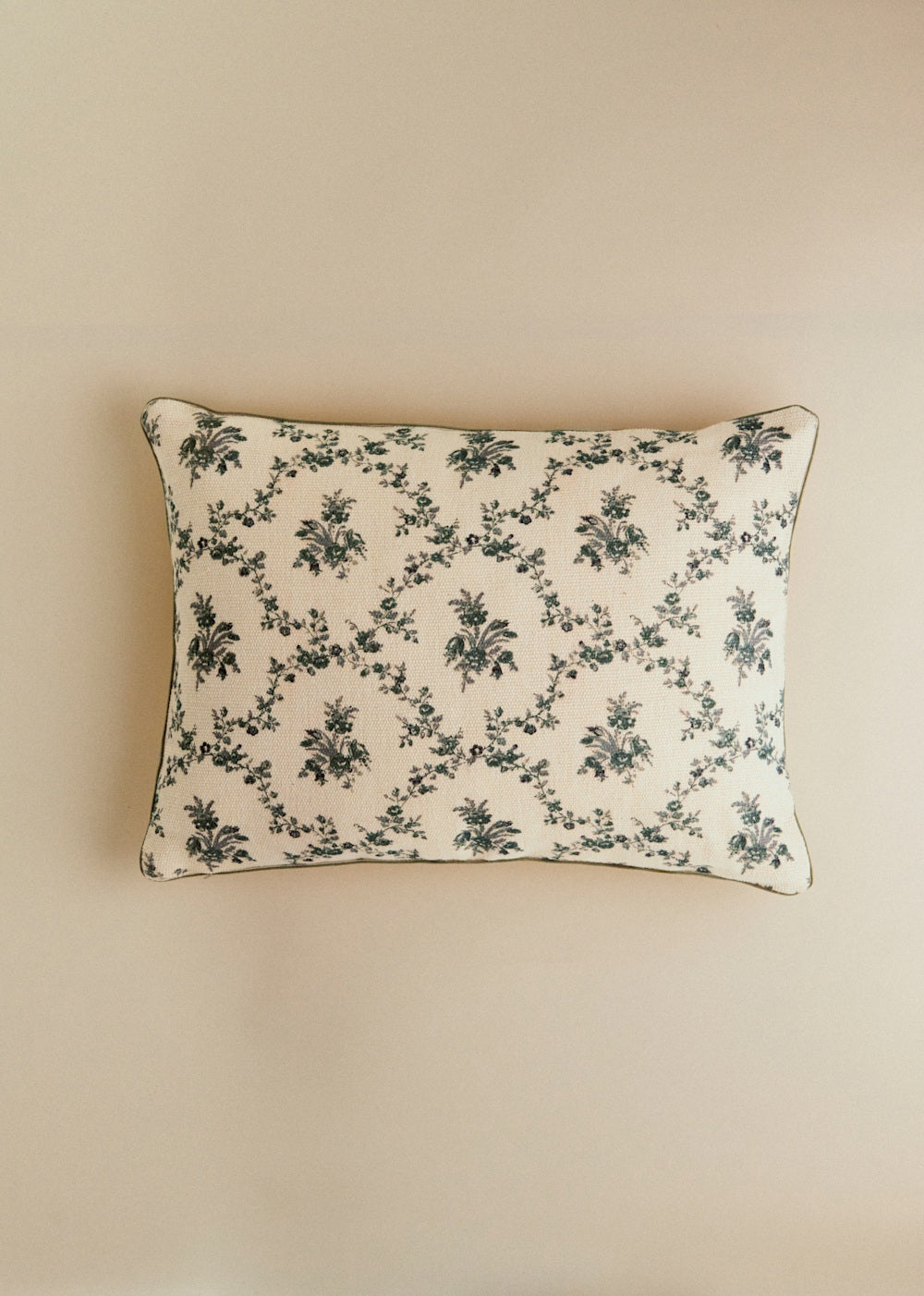 Printed Cushion- Large Model - Blue Crosses