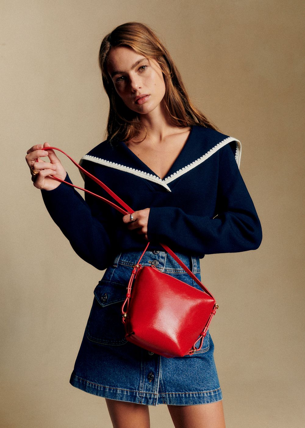 Lou Bag - Vintage Red