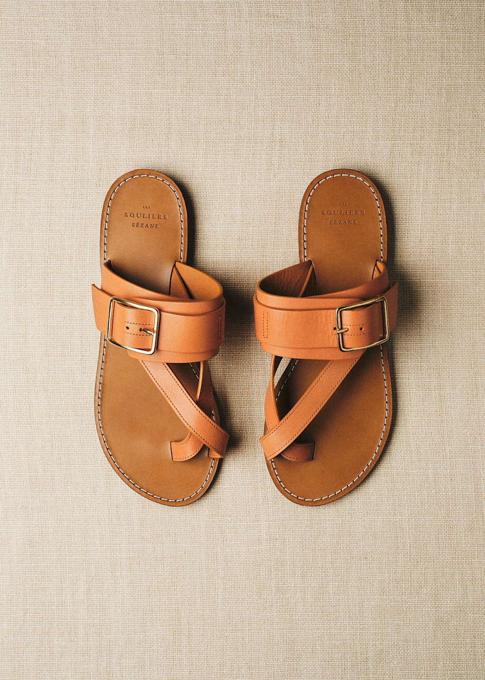 Freya Low Sandals - Smooth Heritage Honey