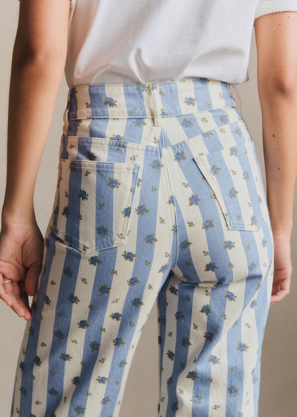 New 70's Trousers - Tivoli Print