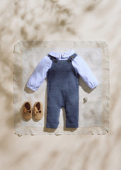 Poussin Jersey jumpsuit - Mottled Blue