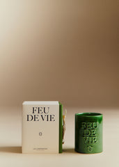 Feu de vie Candle - Basil Green