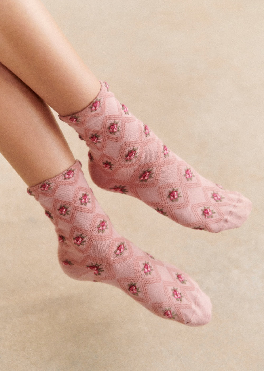 Julia Socks - Vintage Pink