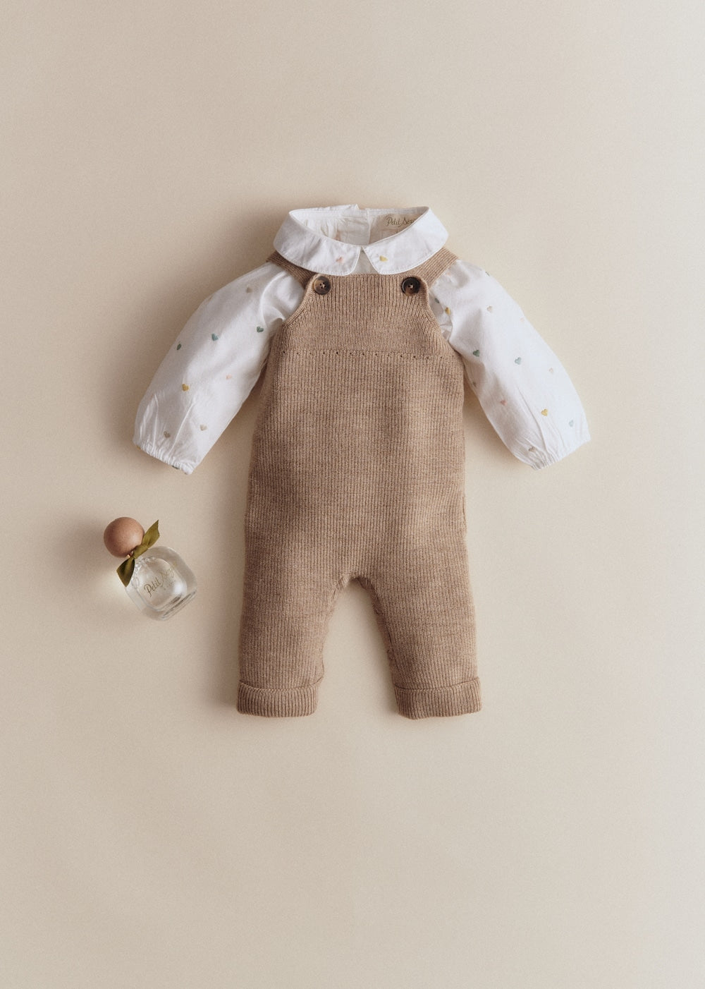 Poussin Jersey jumpsuit - Mottled Beige
