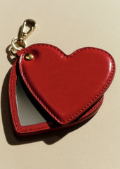 Michela Mirror Keychain - Vintage Red