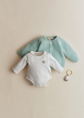 Gaston Bodysuit - Ecru Sage