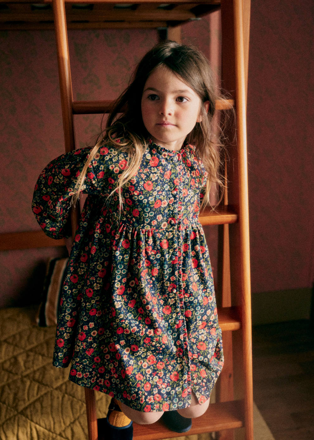 Alice Dress - Poppy Print