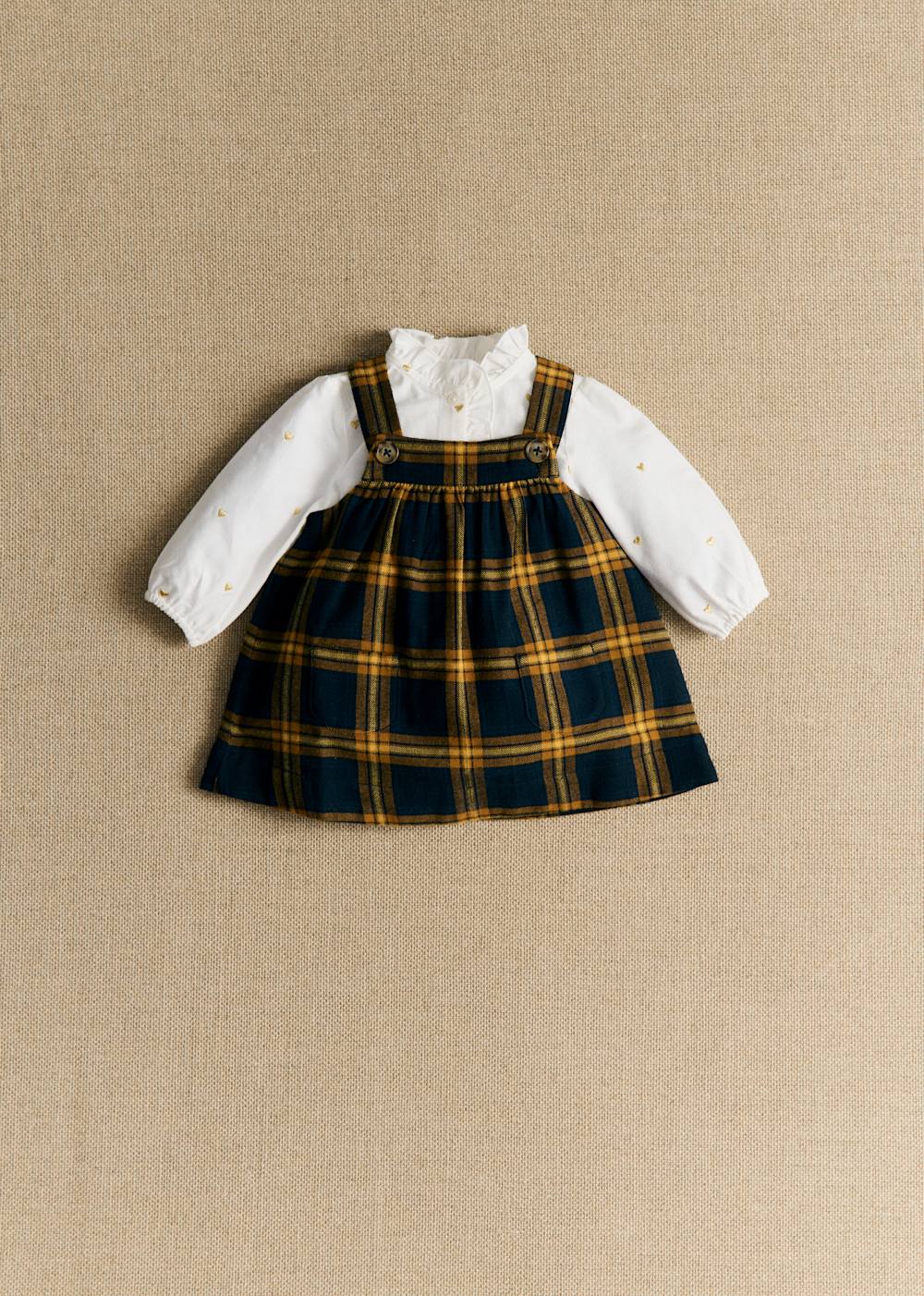 Gigi Dress - Midnight Blue Checks