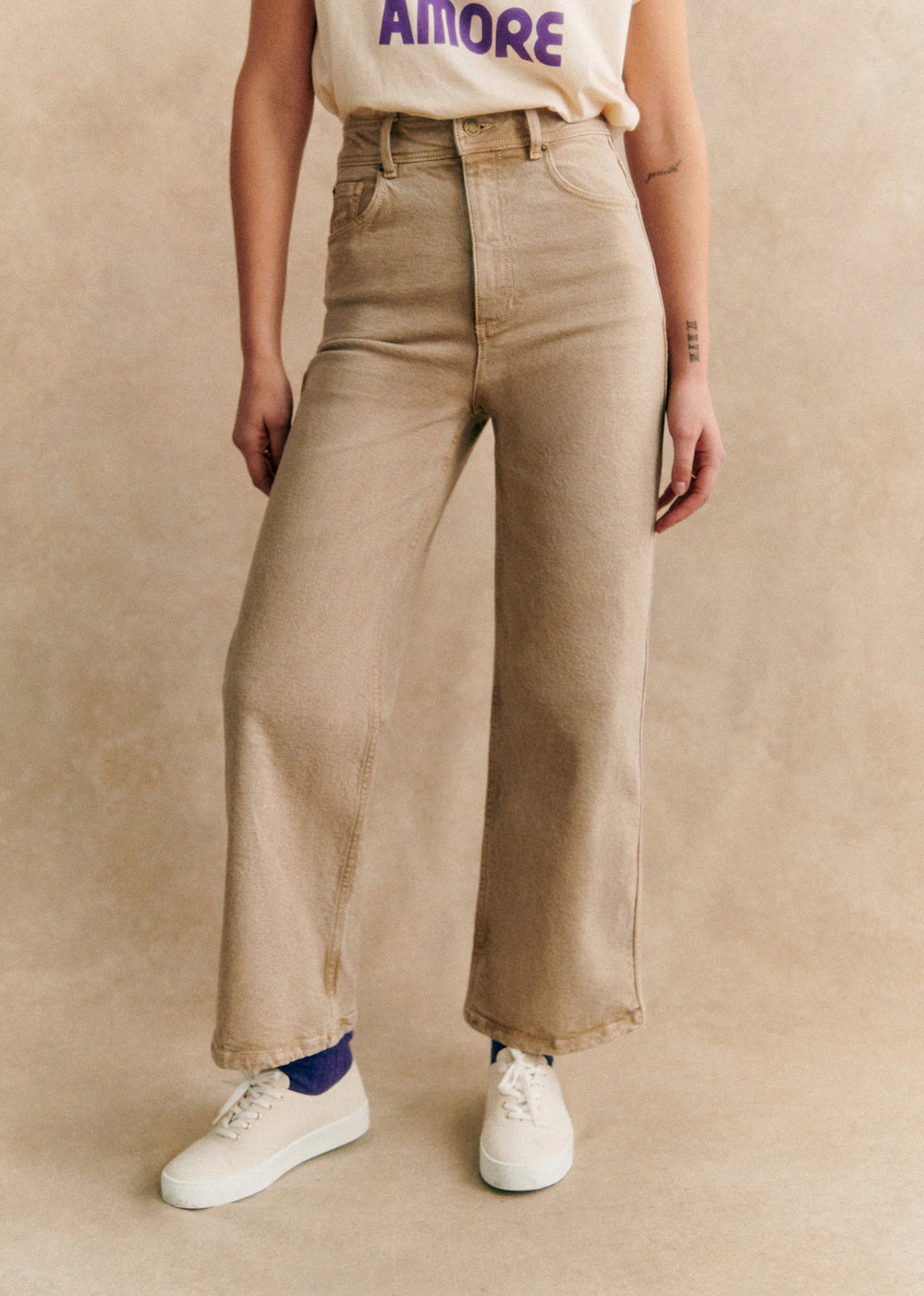 Le Crop - Light Beige