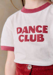 Dance Club T-Shirt - Ecru Pomegranate