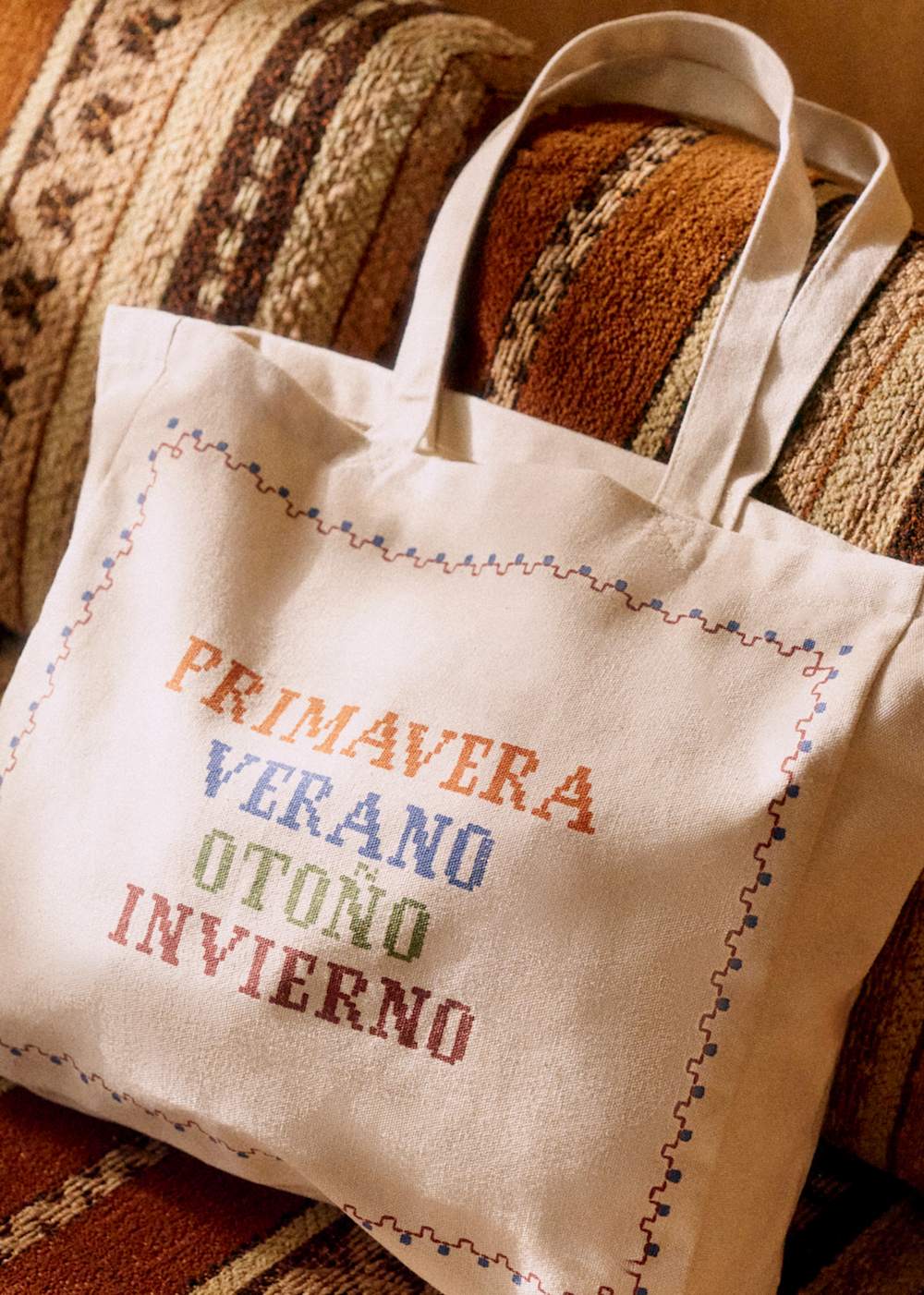 Totebag Lucía Vergara - Ecru