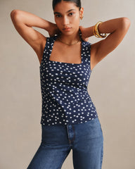 Thalia Top - Vica Florals Print