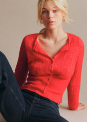 Léonor Cardigan - Red