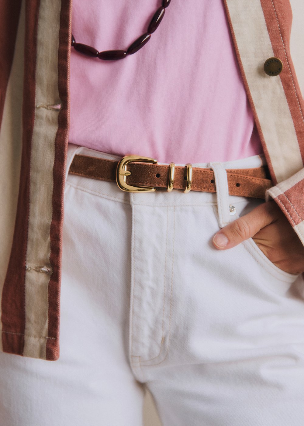 Livie Belt - Mocha