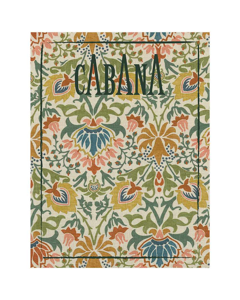Magazine Cabana - No 24 Multicolored Cabana