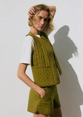 Selin Shorts - Olive Green
