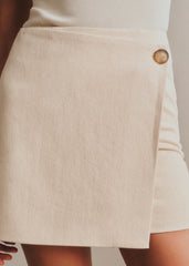 Laure Skirt - Pale Chine