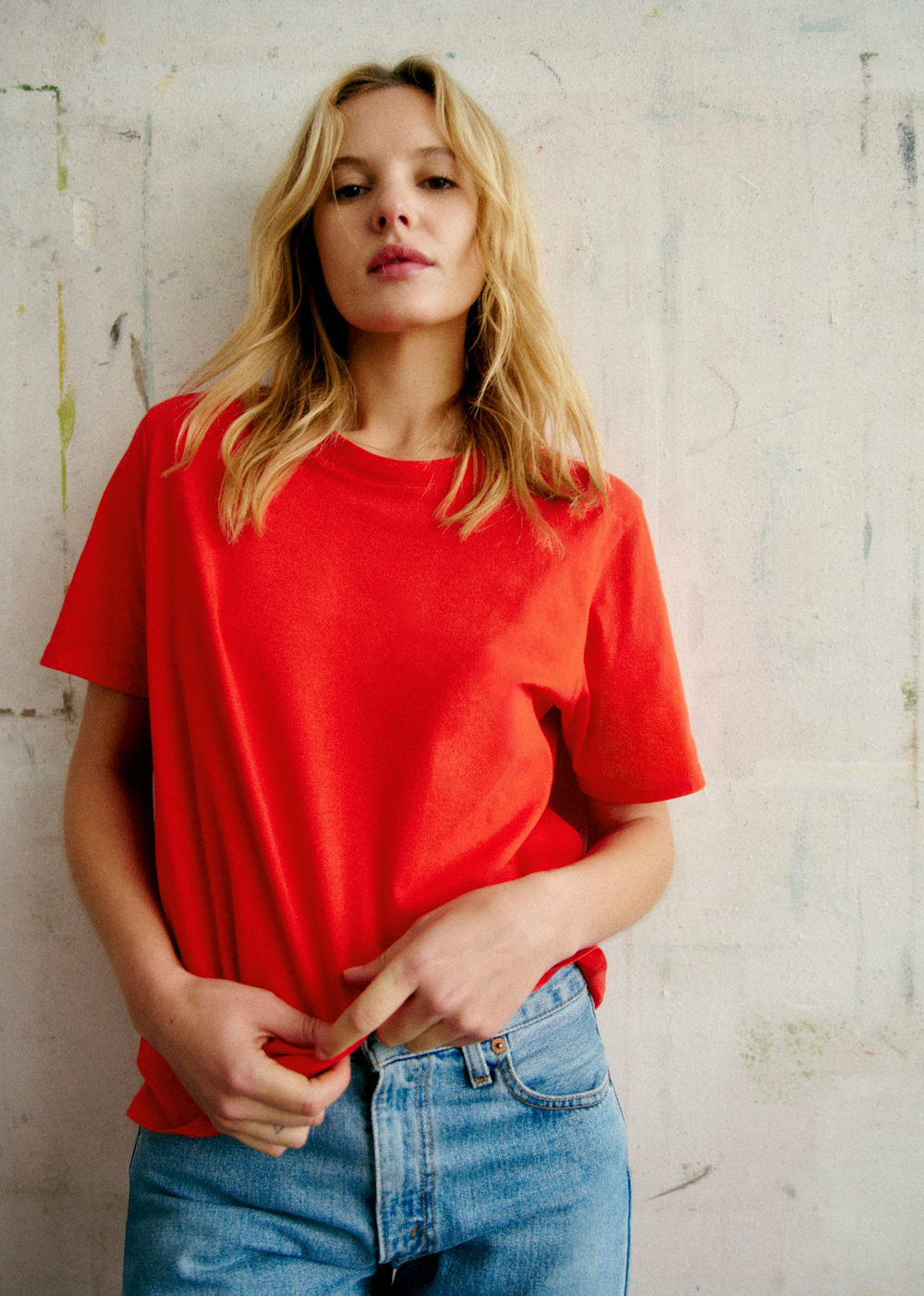 Conrad T-Shirt - Bright Red