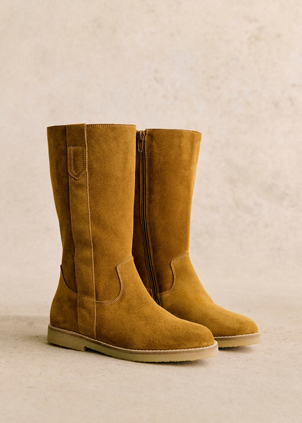 Carmen Boots - Fur Lined Caramel