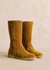 Carmen Boots - Fur Lined Caramel