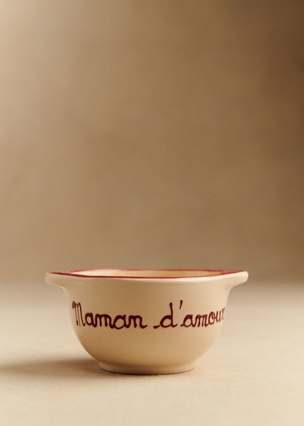 Maman d'Amour Bowl - Sézane x Maison Roussot - Deep Red