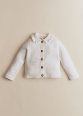 Betty Fantasy Cardigan - Ecru