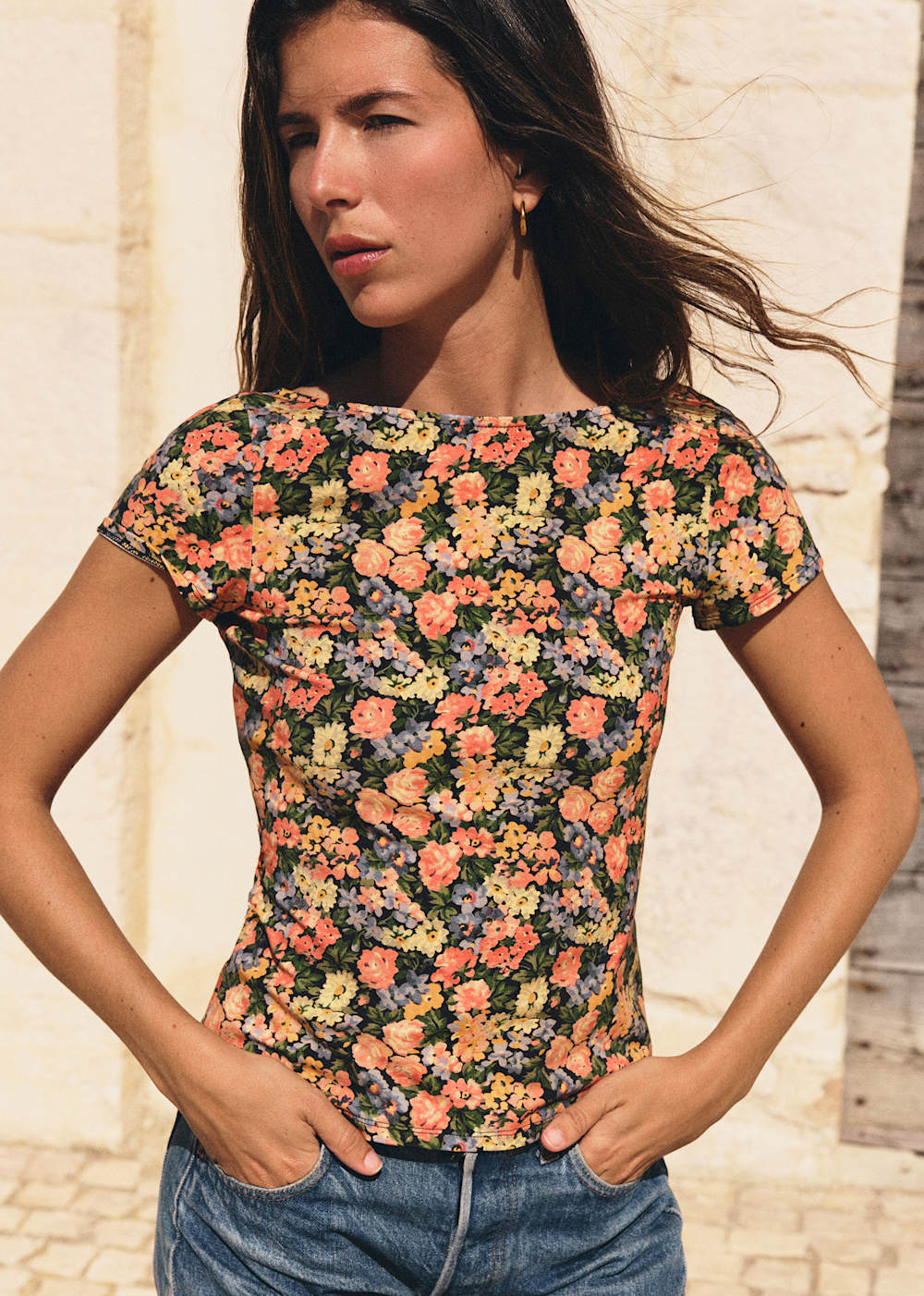 Anissa T-Shirt - Floraline Print