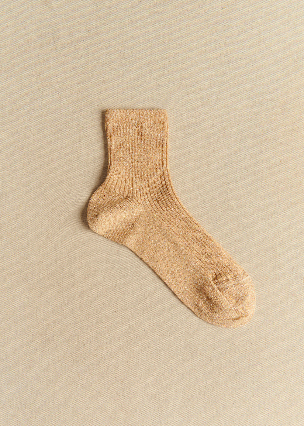 Lurex Socks - Gold