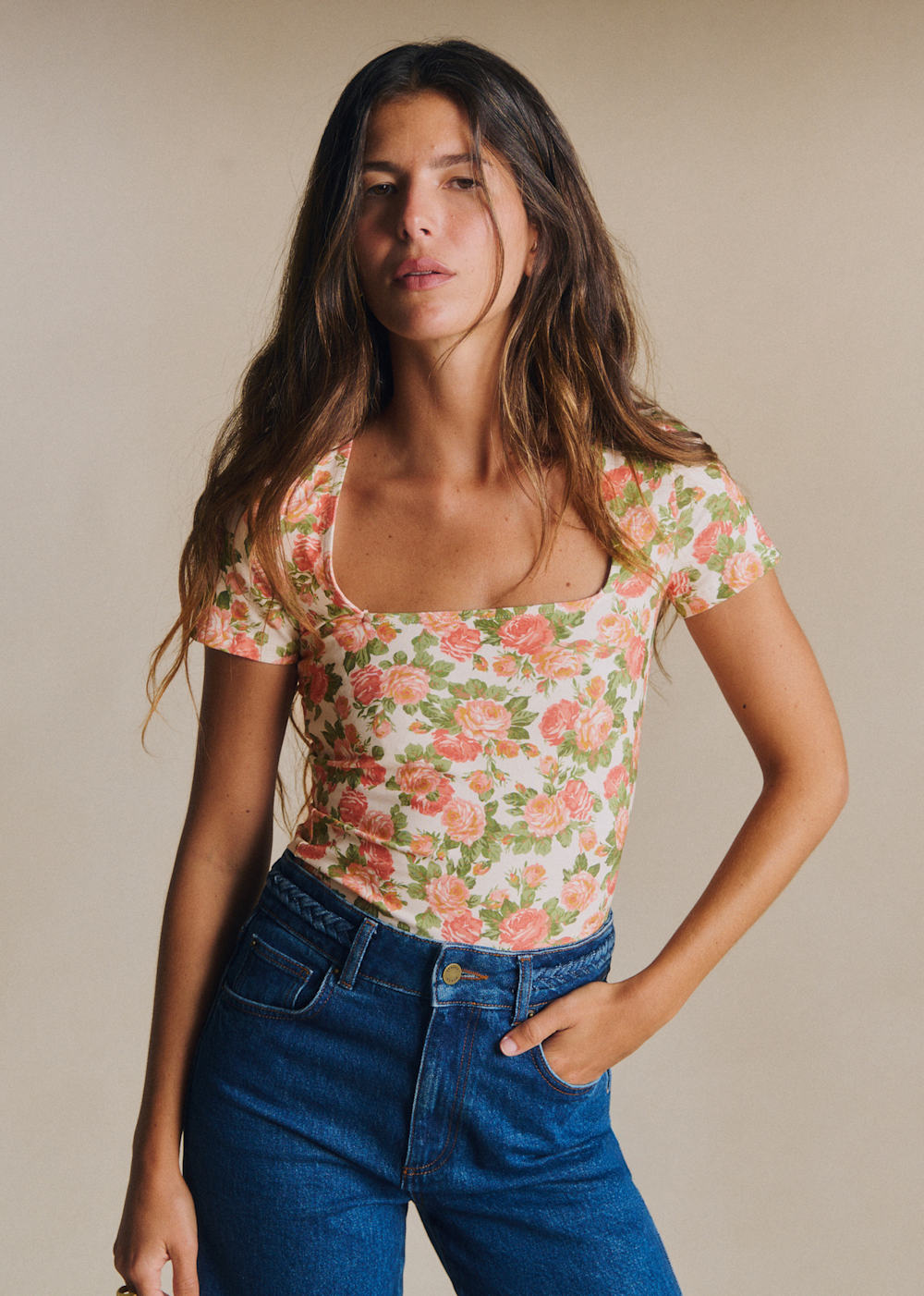 Amara T-Shirt - Alika Print
