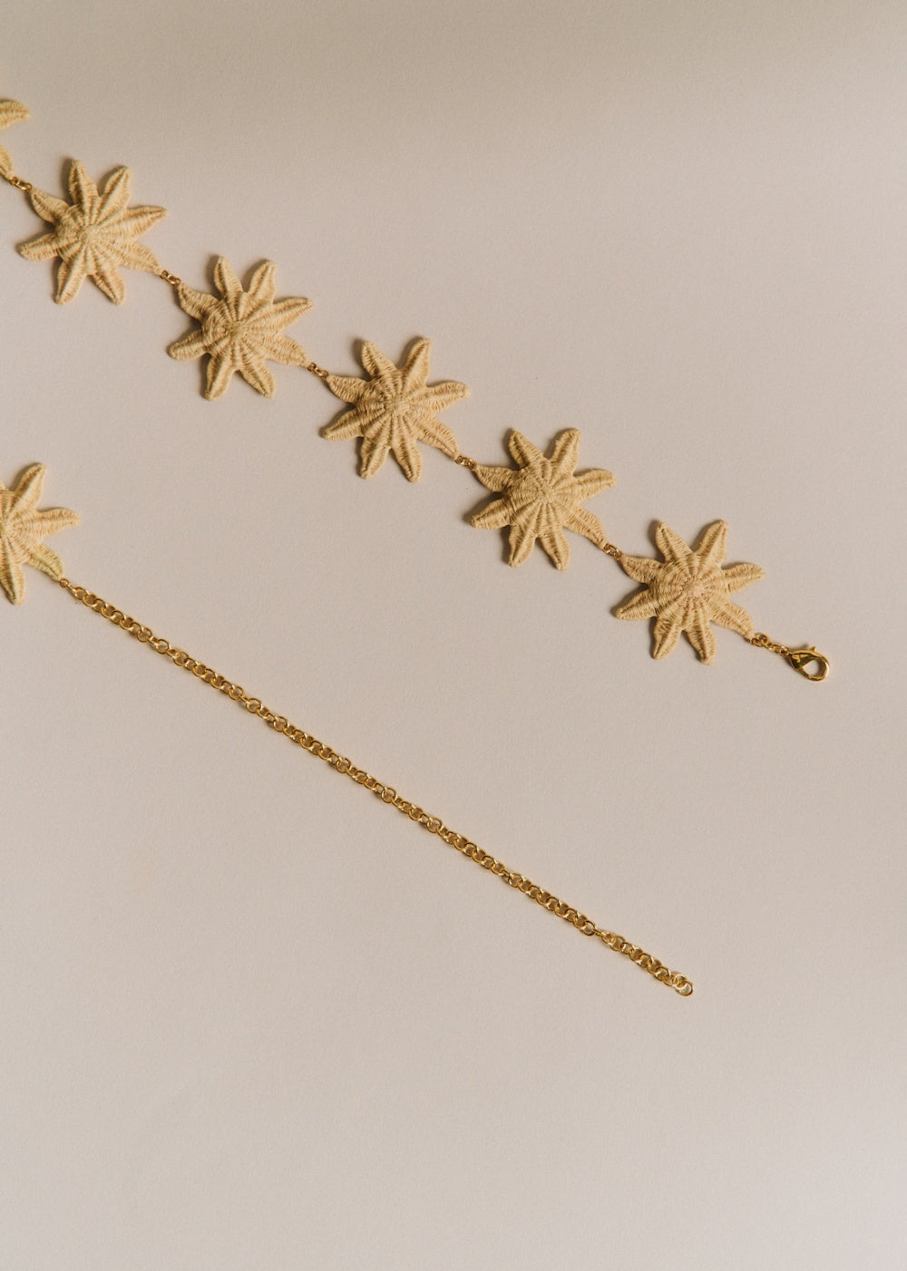 Marie Belt - Natural Raffia