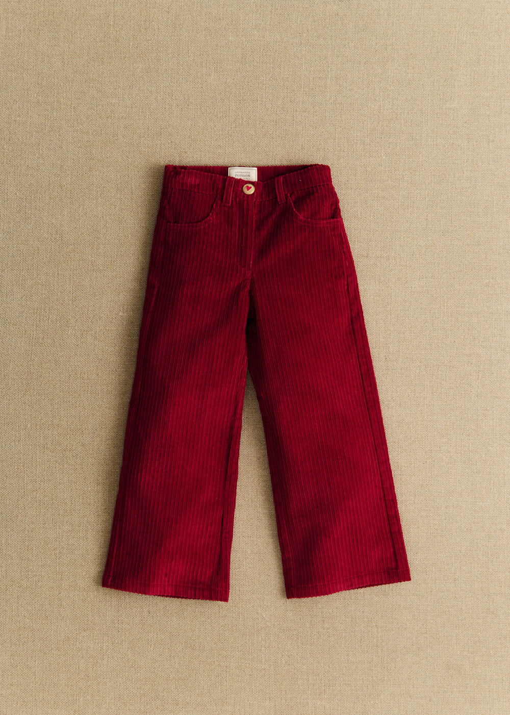 Le Wide Leg Pants - Petit Sézane x Antoinette Poisson - Red