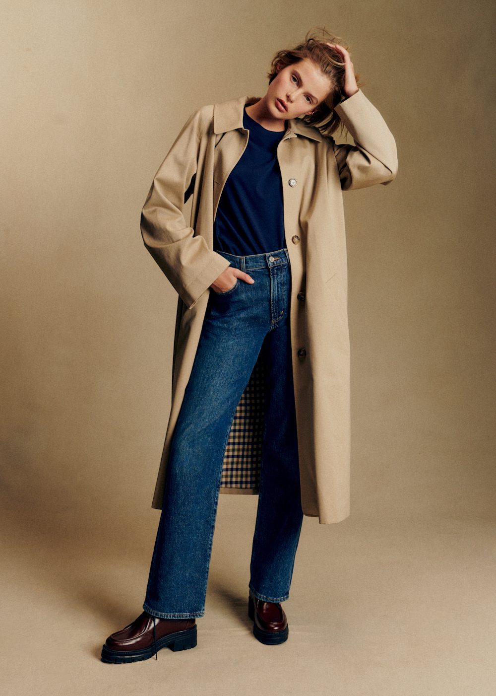 Clyde Coat - Light Beige