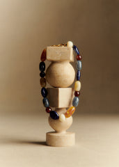 Morgane Necklace - Multi Ocean Blue