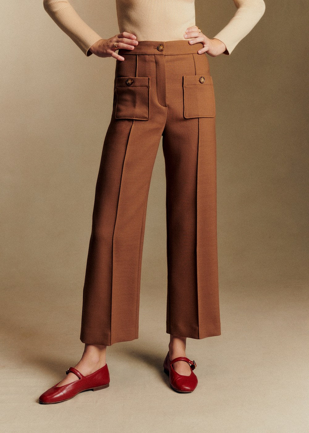 Emilio Trousers - Peanut