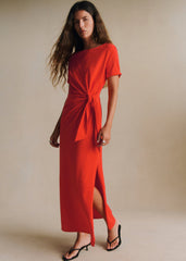 Pippa Dress - Coral