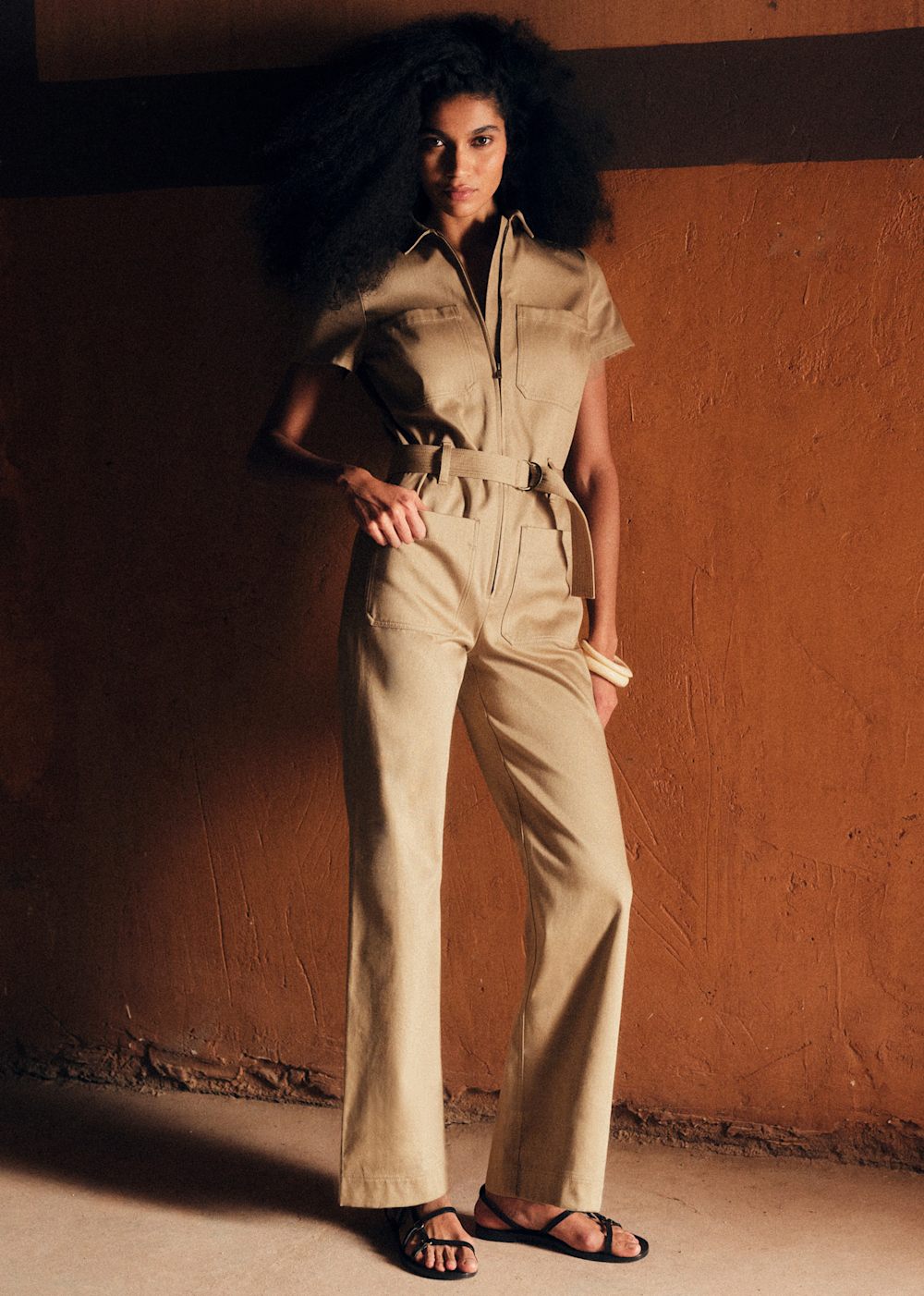 Circe Jumpsuit - Safari Beige