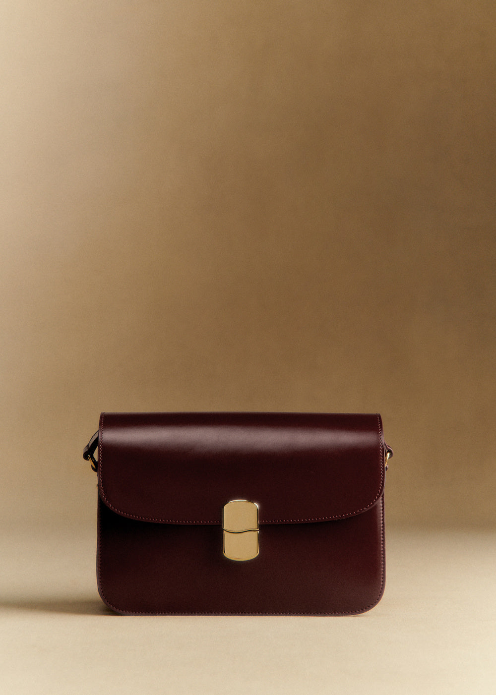 Milo Classic Bag - Glossy Burgundy