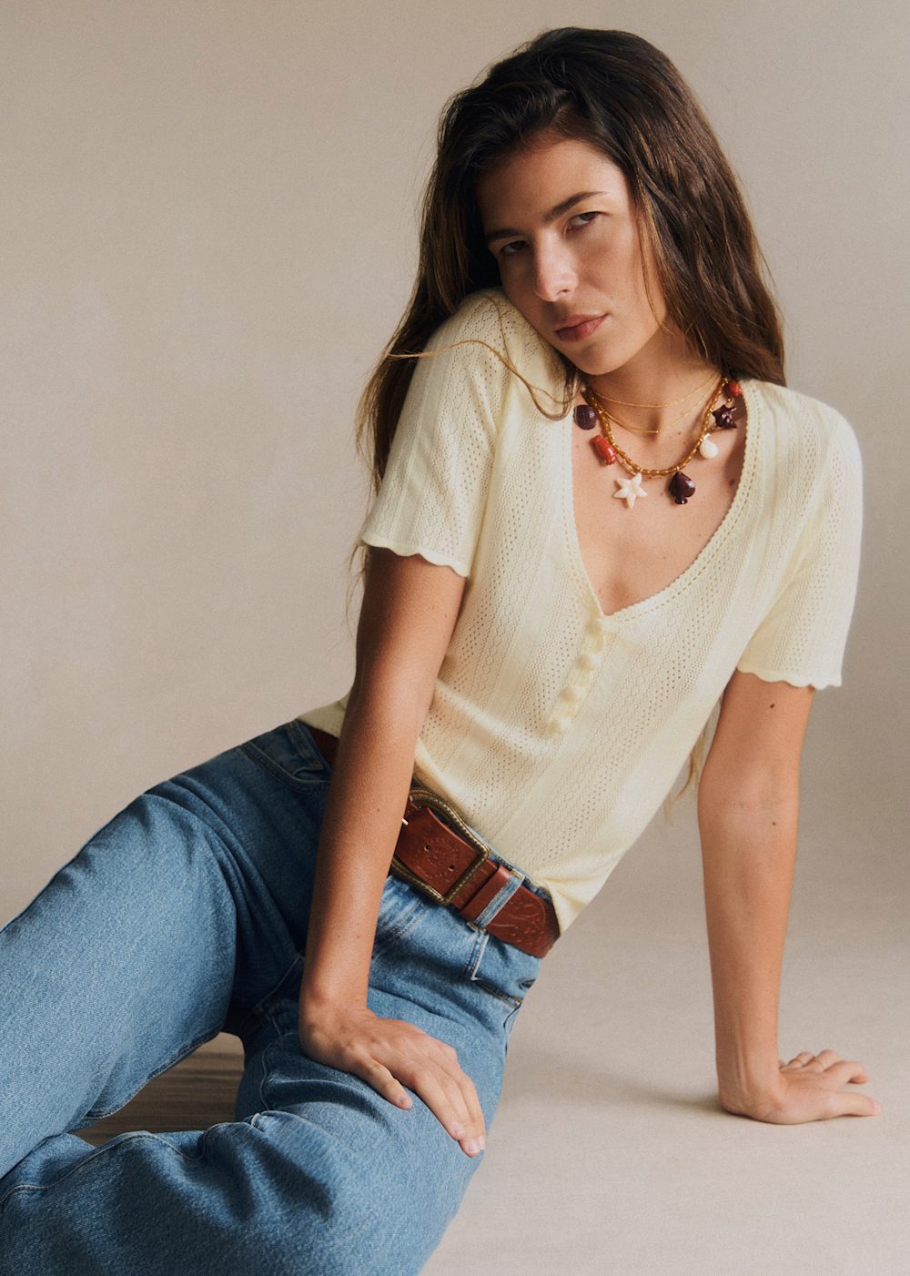Alix Jumper - Cream