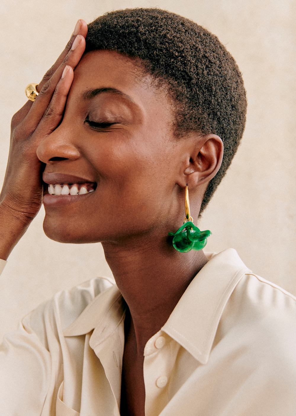 Flora Hoops - Green